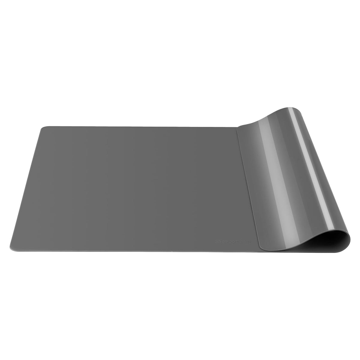 Silicone Placemats, Food-Grade Non-Slip Waterproof, Dining, Stain Resistant, Countertop Protector, Kitchen Counter Mat, Heat Resistant, Baking mat Dishwasher Safe (15.7x11.8Inch-4pack, Black)