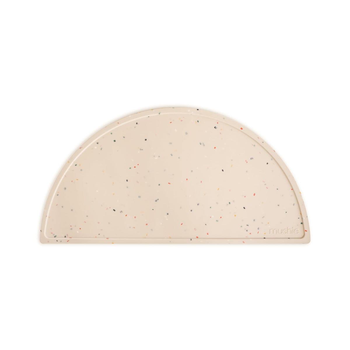mushie Silicone Placemat for Kids | BPA-Free Non-Slip Design (Shifting Sand)