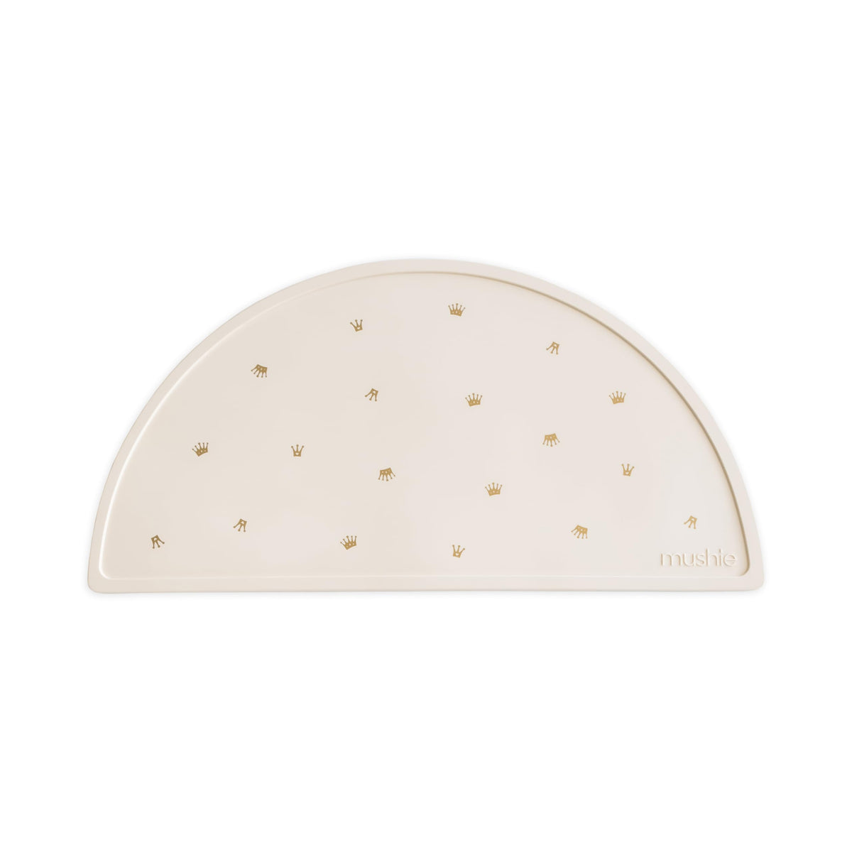 mushie Silicone Placemat for Kids | BPA-Free Non-Slip Design (Shifting Sand)