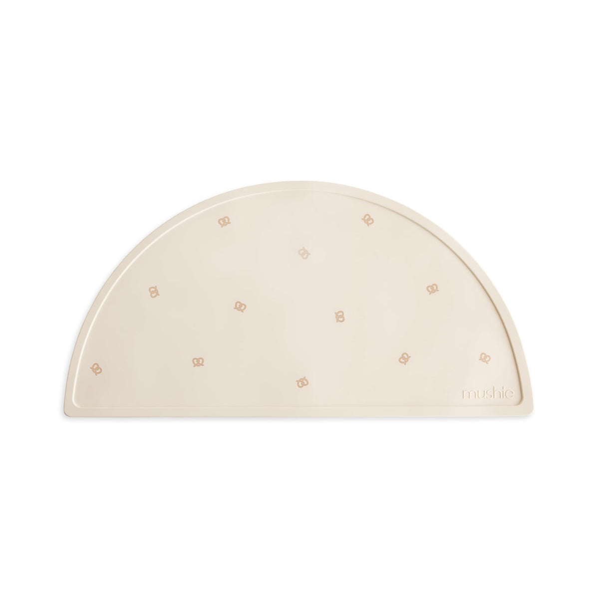 mushie Silicone Placemat for Kids | BPA-Free Non-Slip Design (Shifting Sand)