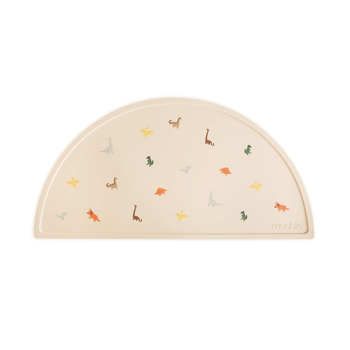 mushie Silicone Placemat for Kids | BPA-Free Non-Slip Design (Shifting Sand)