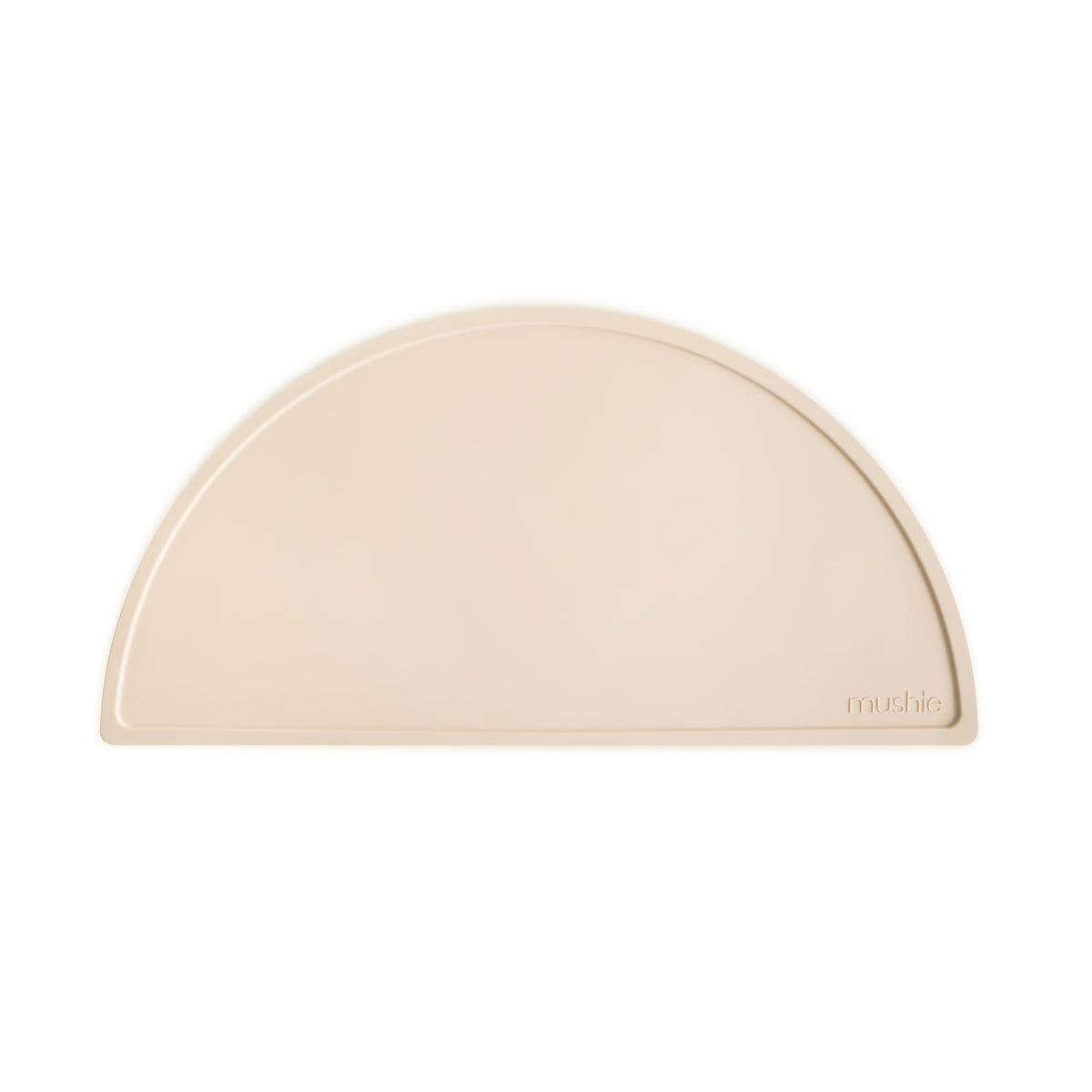 mushie Silicone Placemat for Kids | BPA-Free Non-Slip Design (Shifting Sand)