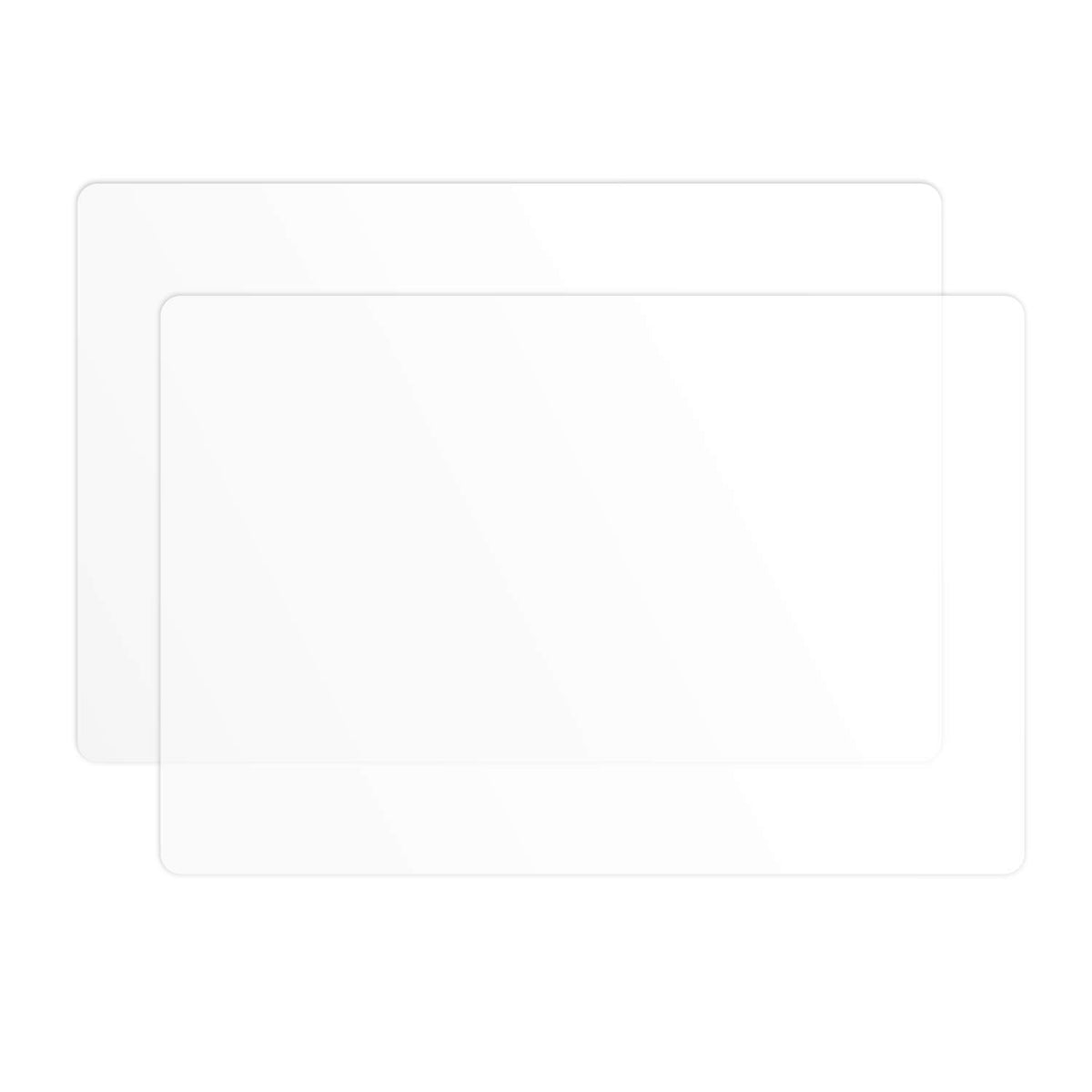 Silicone Placemats, Food-Grade Non-Slip Waterproof, Dining, Stain Resistant, Countertop Protector, Kitchen Counter Mat, Heat Resistant, Baking mat Dishwasher Safe (15.7x11.8Inch-4pack, Black)