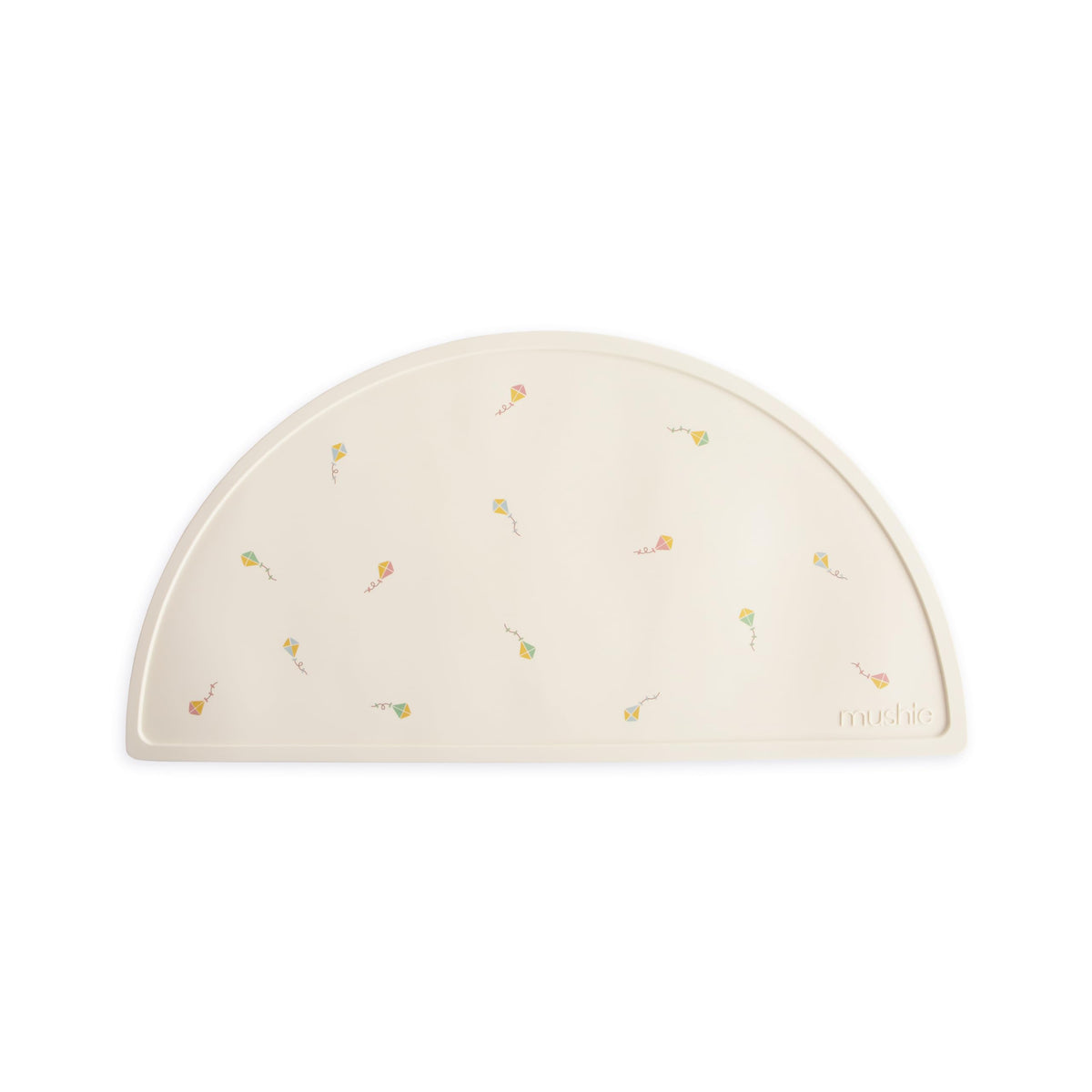 mushie Silicone Placemat for Kids | BPA-Free Non-Slip Design (Shifting Sand)