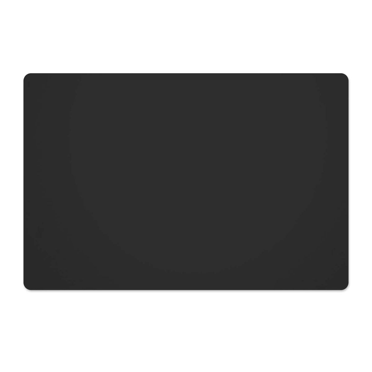 Silicone Placemats, Food-Grade Non-Slip Waterproof, Dining, Stain Resistant, Countertop Protector, Kitchen Counter Mat, Heat Resistant, Baking mat Dishwasher Safe (15.7x11.8Inch-4pack, Black)