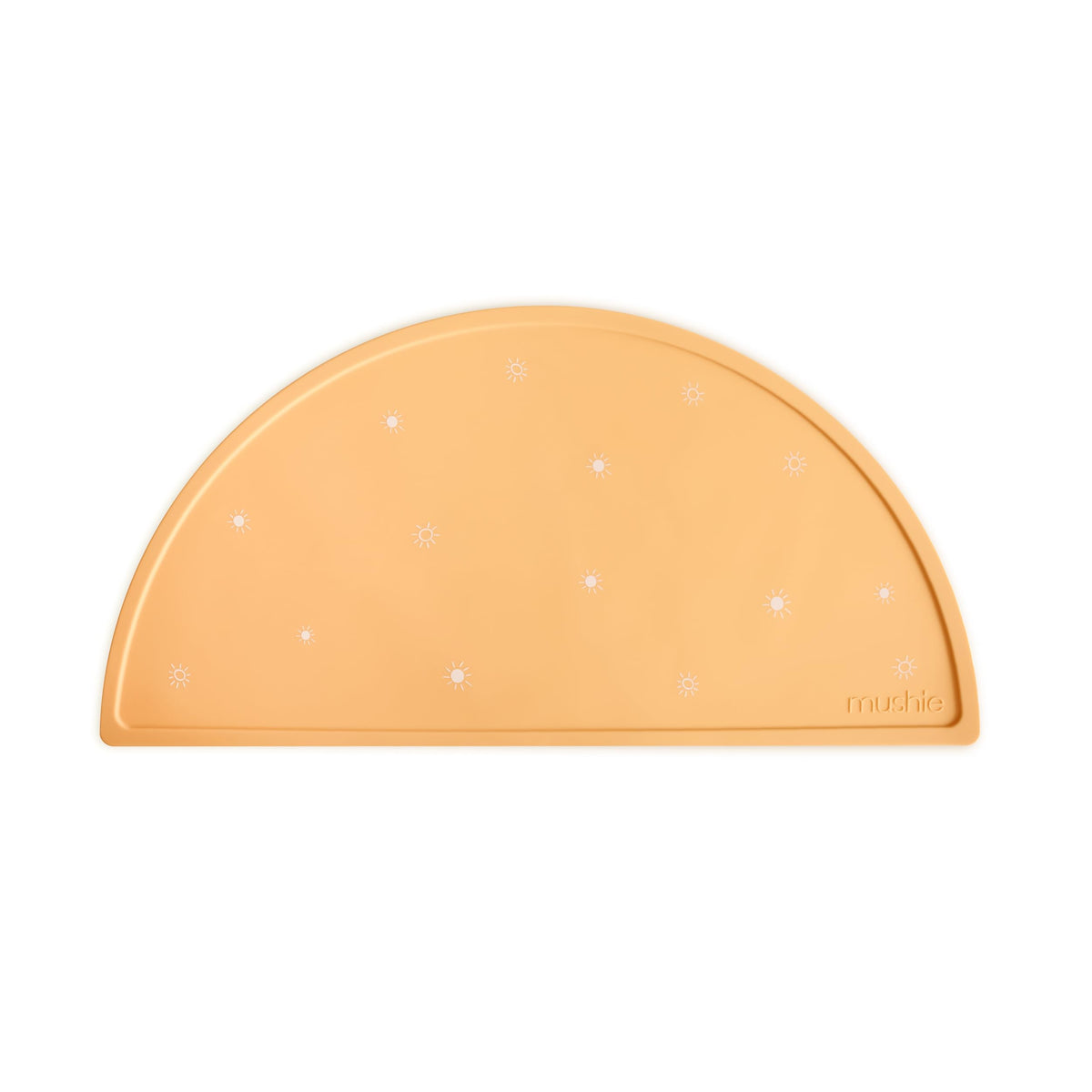 mushie Silicone Placemat for Kids | BPA-Free Non-Slip Design (Shifting Sand)