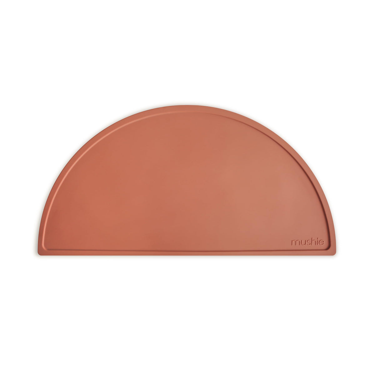 mushie Silicone Placemat for Kids | BPA-Free Non-Slip Design (Shifting Sand)