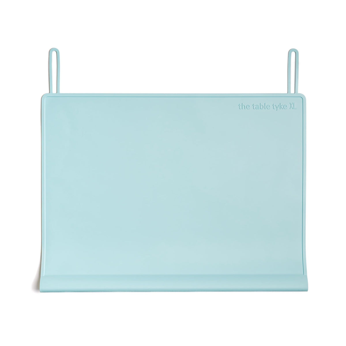 The Table Tyke Silicone Placemats for Toddlers with Patented Edge Bumper | Kids Placemats Non Slip Travel Ready | Baby Placemat BPA Free for Restaurant Dining Table | Slate Grey