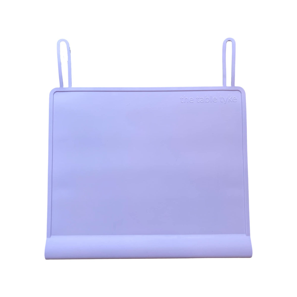The Table Tyke Silicone Placemats for Toddlers with Patented Edge Bumper | Kids Placemats Non Slip Travel Ready | Baby Placemat BPA Free for Restaurant Dining Table | Slate Grey