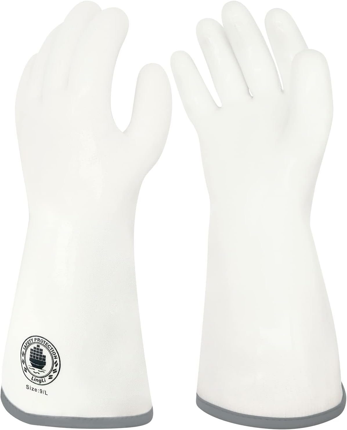Silicone Oven Gloves, Heat Resistant Kitchen Oven Mitts, 1 Pair(8)