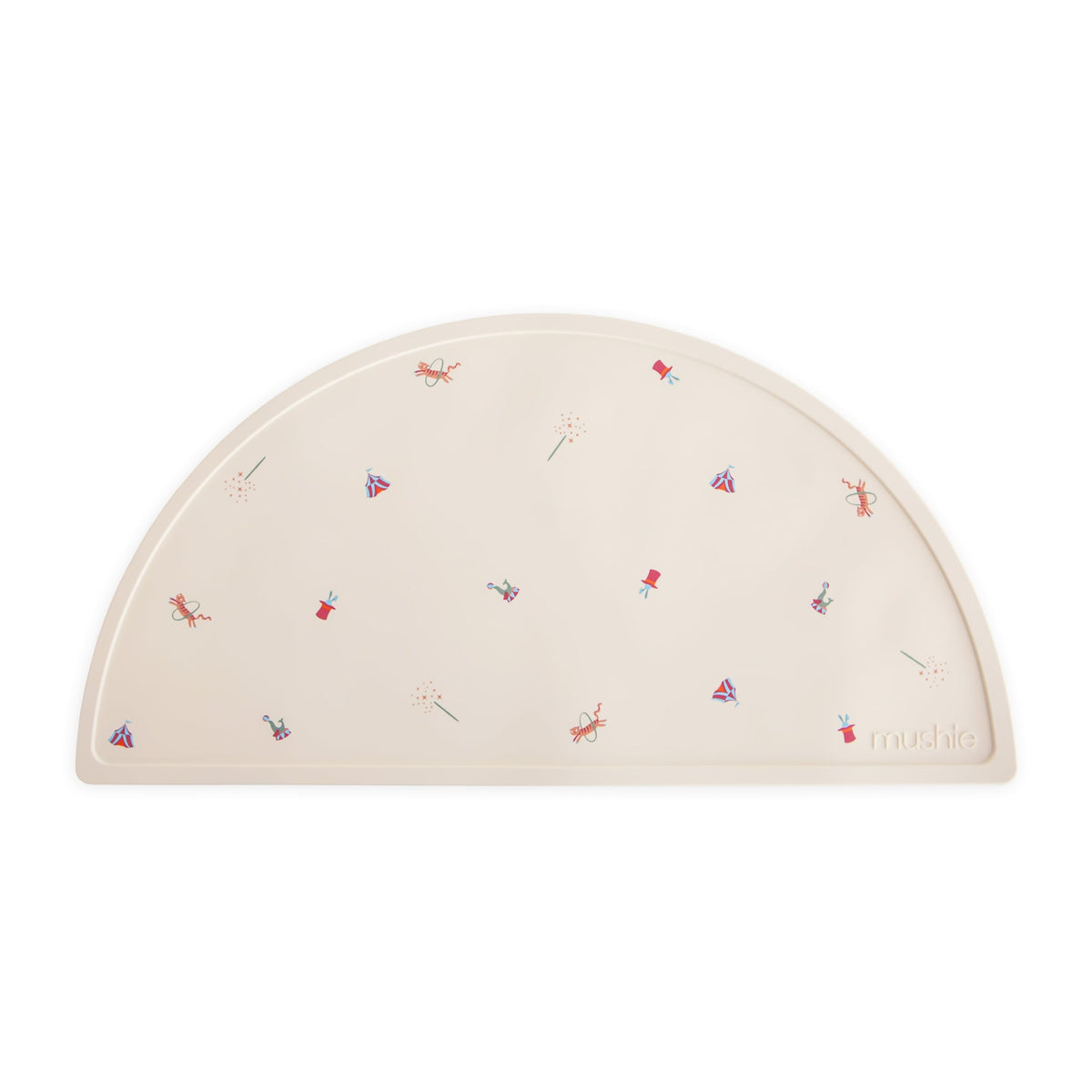 mushie Silicone Placemat for Kids | BPA-Free Non-Slip Design (Shifting Sand)