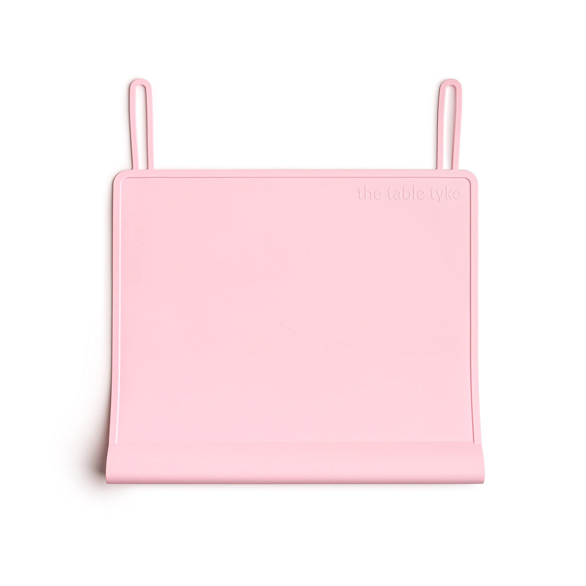 The Table Tyke Silicone Placemats for Toddlers with Patented Edge Bumper | Kids Placemats Non Slip Travel Ready | Baby Placemat BPA Free for Restaurant Dining Table | Slate Grey
