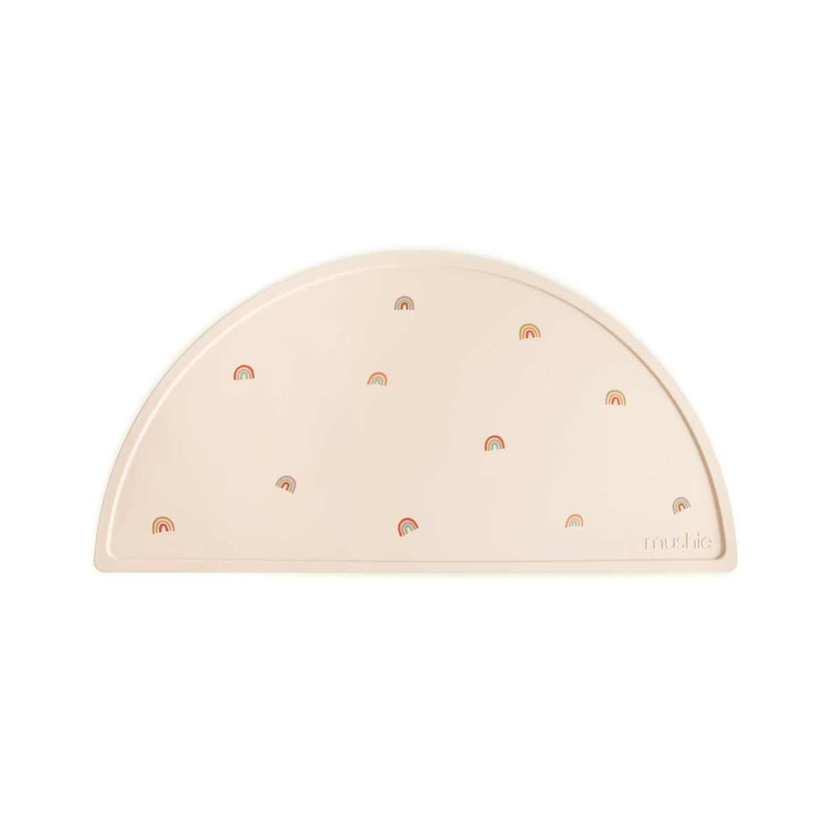 mushie Silicone Placemat for Kids | BPA-Free Non-Slip Design (Shifting Sand)
