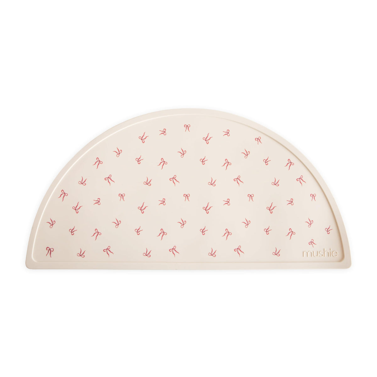 mushie Silicone Placemat for Kids | BPA-Free Non-Slip Design (Shifting Sand)