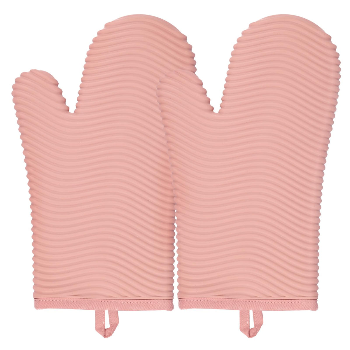 Yutat Silicone Oven Mitts - Oven Mitts and Pot Holders Sets Made of Non-Slip & BPA-Free Silicone, High Heat Resistant 500 Degrees, Perfect for Kitchen Cooking Baking BBQ, 4Pcs Set, Peak Green