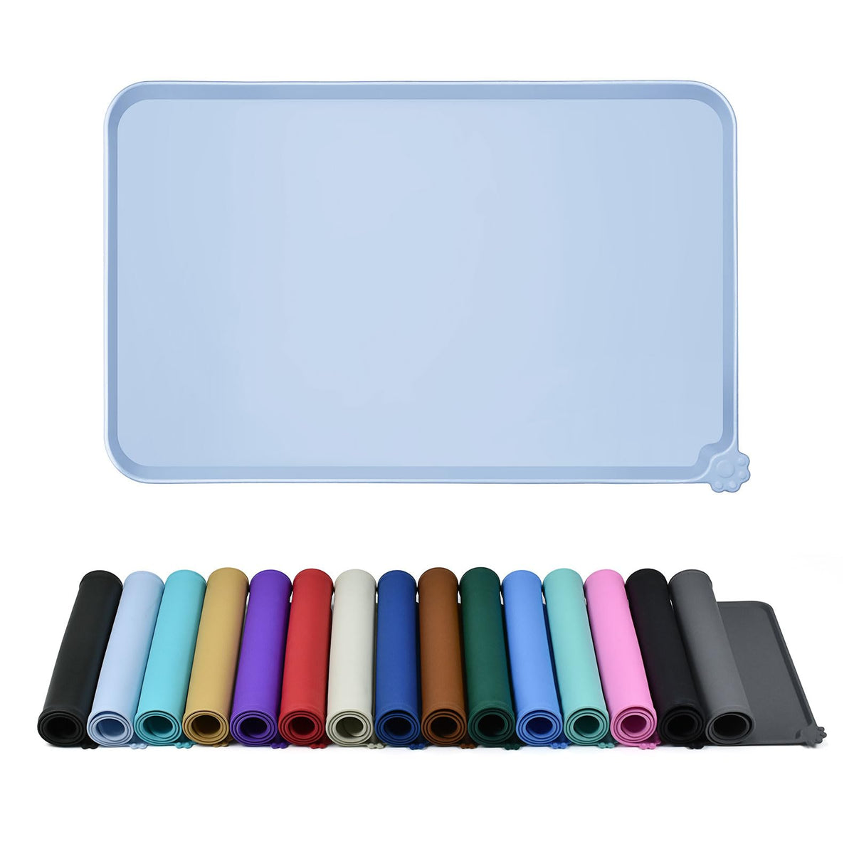 Reopet Silicone Pet Feeding Mat - Waterproof & Non-Slip Dog Cat Placemat