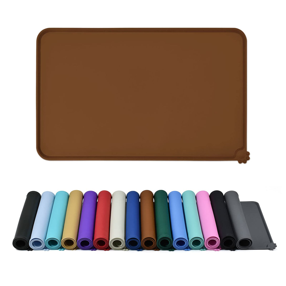 Reopet Silicone Pet Feeding Mat - Waterproof & Non-Slip Dog Cat Placemat