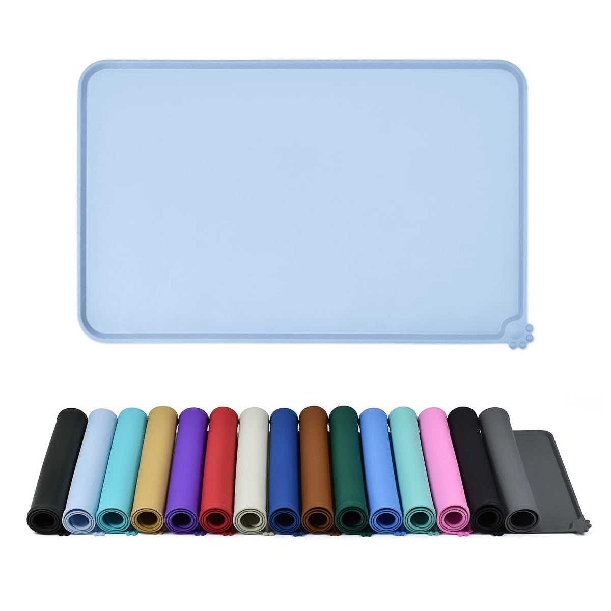 Reopet Silicone Pet Feeding Mat - Waterproof & Non-Slip Dog Cat Placemat