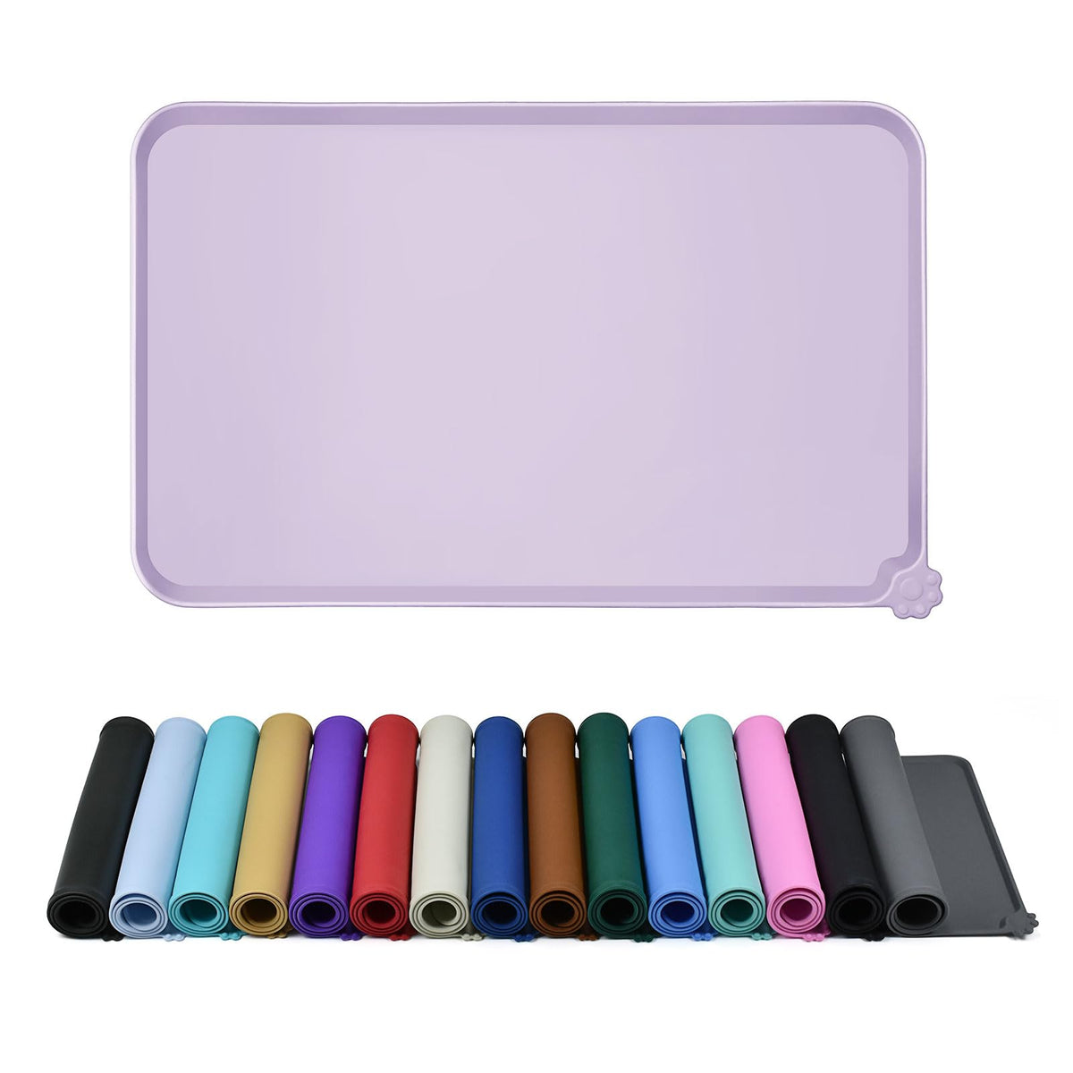 Reopet Silicone Pet Feeding Mat - Waterproof & Non-Slip Dog Cat Placemat