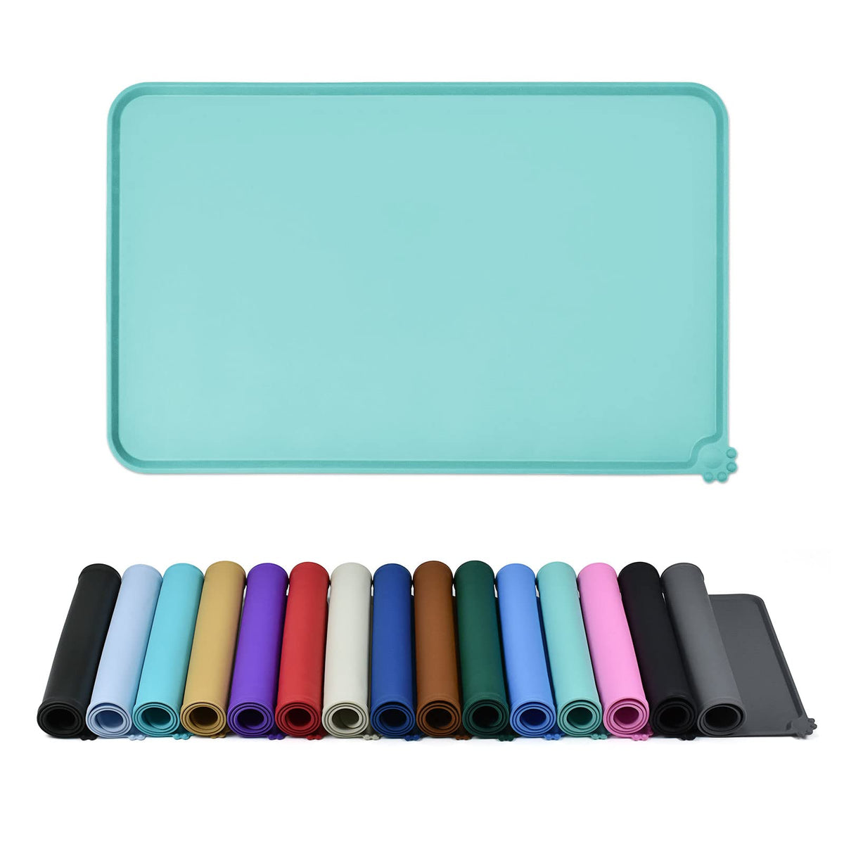 Reopet Silicone Pet Feeding Mat - Waterproof & Non-Slip Dog Cat Placemat