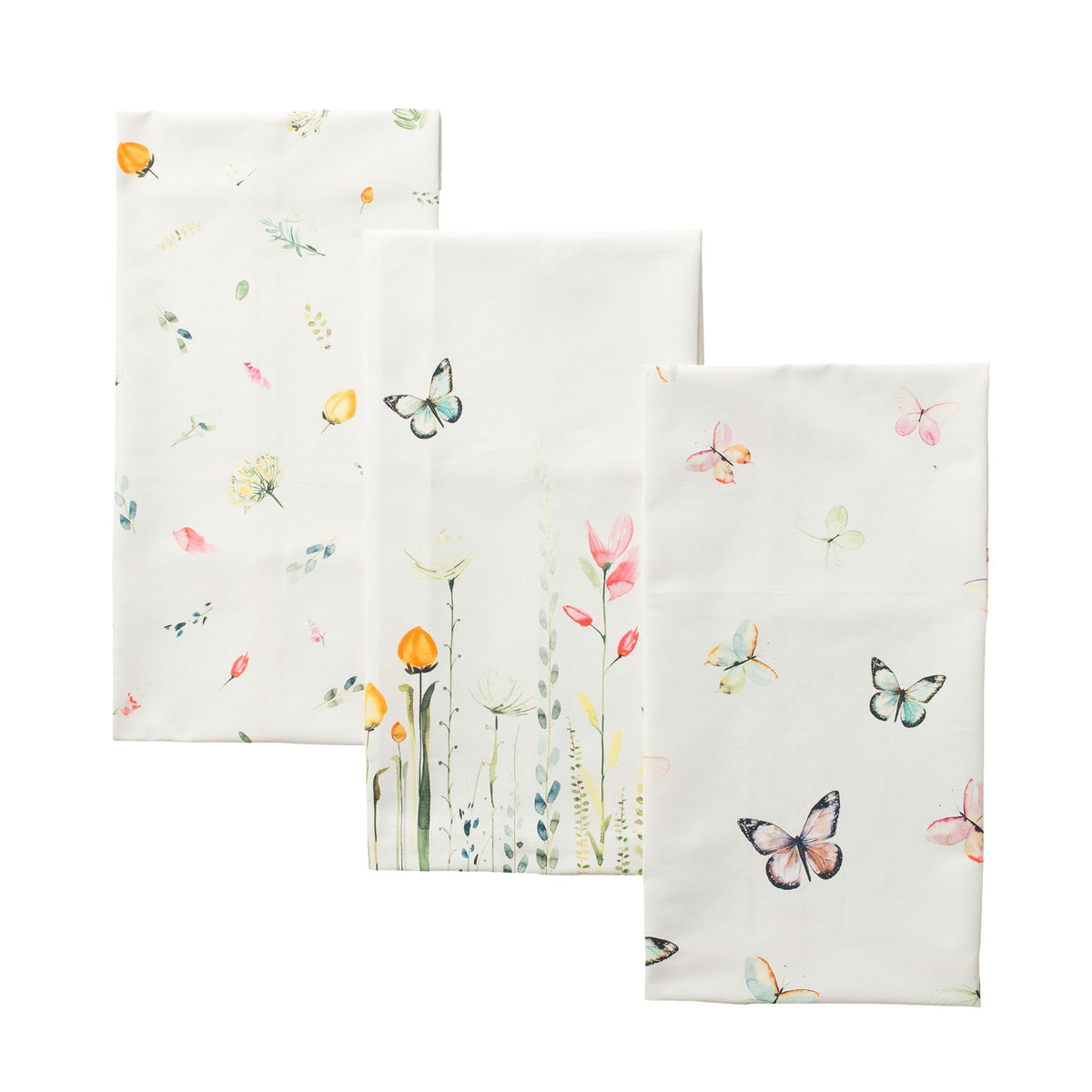 Maison d' Hermine Kitchen Towels Set of 3 Reusable 100% Cotton 27.50" x 20"