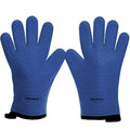 KITCHEN PERFECTION Smoker BBQ Grill Gloves -High Heat Resistant Oven Mitts