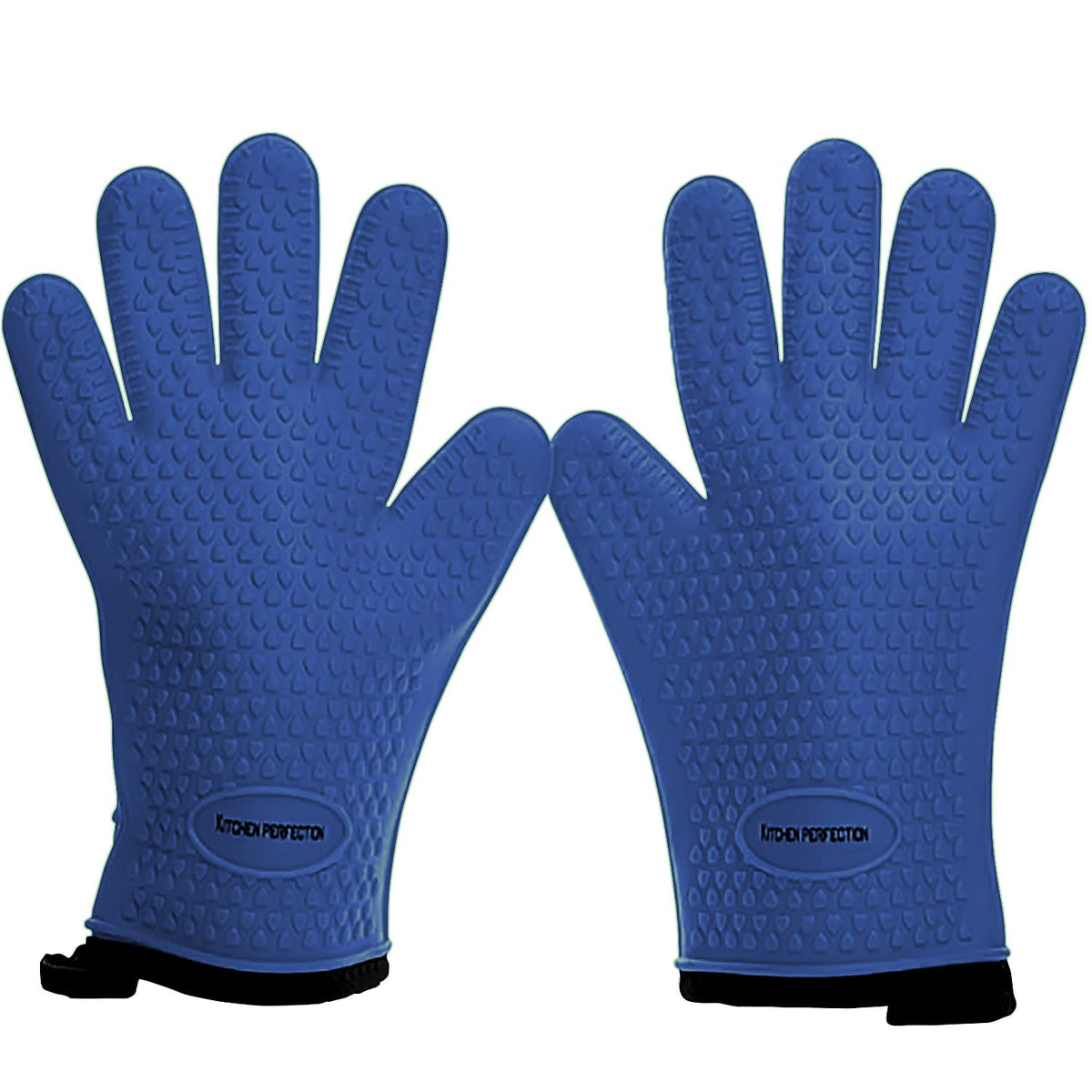 KITCHEN PERFECTION Smoker BBQ Grill Gloves -High Heat Resistant Oven Mitts