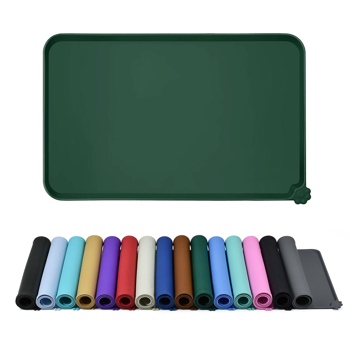 Reopet Silicone Pet Feeding Mat - Waterproof & Non-Slip Dog Cat Placemat