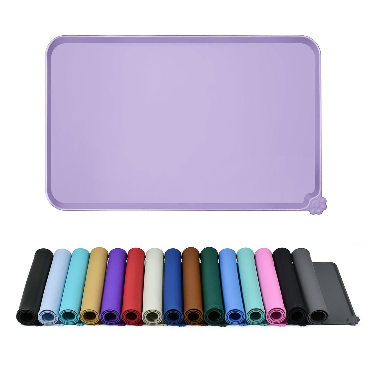 Reopet Silicone Pet Feeding Mat - Waterproof & Non-Slip Dog Cat Placemat