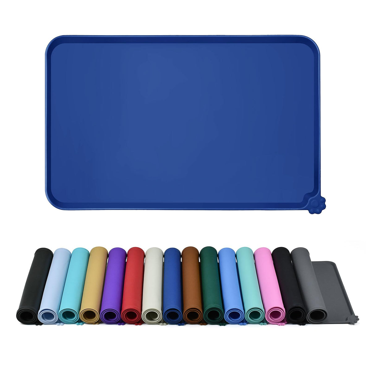 Reopet Silicone Pet Feeding Mat - Waterproof & Non-Slip Dog Cat Placemat
