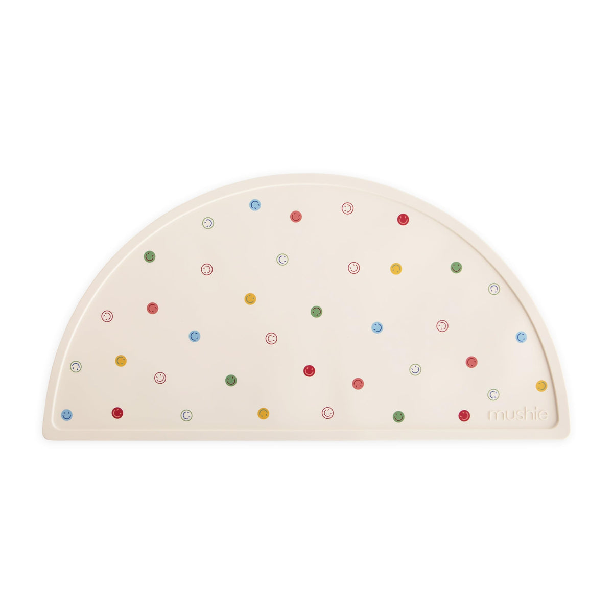 mushie Silicone Placemat for Kids | BPA-Free Non-Slip Design (Shifting Sand)