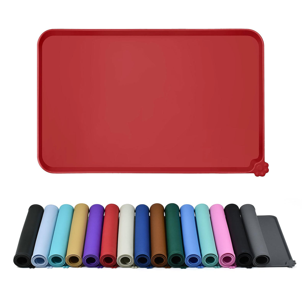 Reopet Silicone Pet Feeding Mat - Waterproof & Non-Slip Dog Cat Placemat