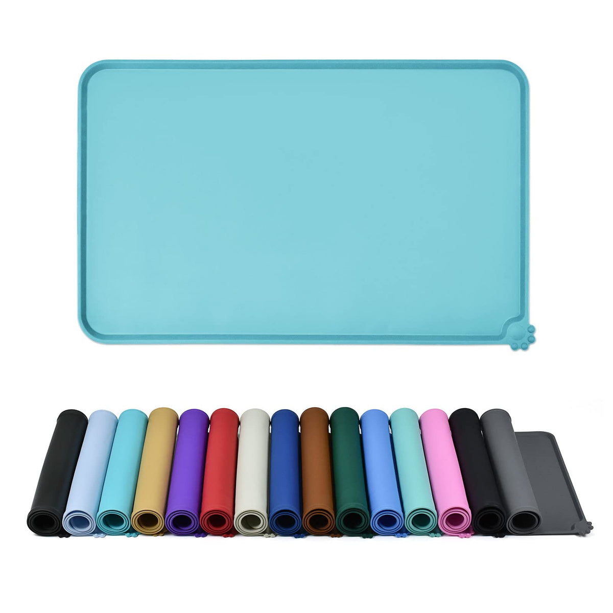 Reopet Silicone Pet Feeding Mat - Waterproof & Non-Slip Dog Cat Placemat