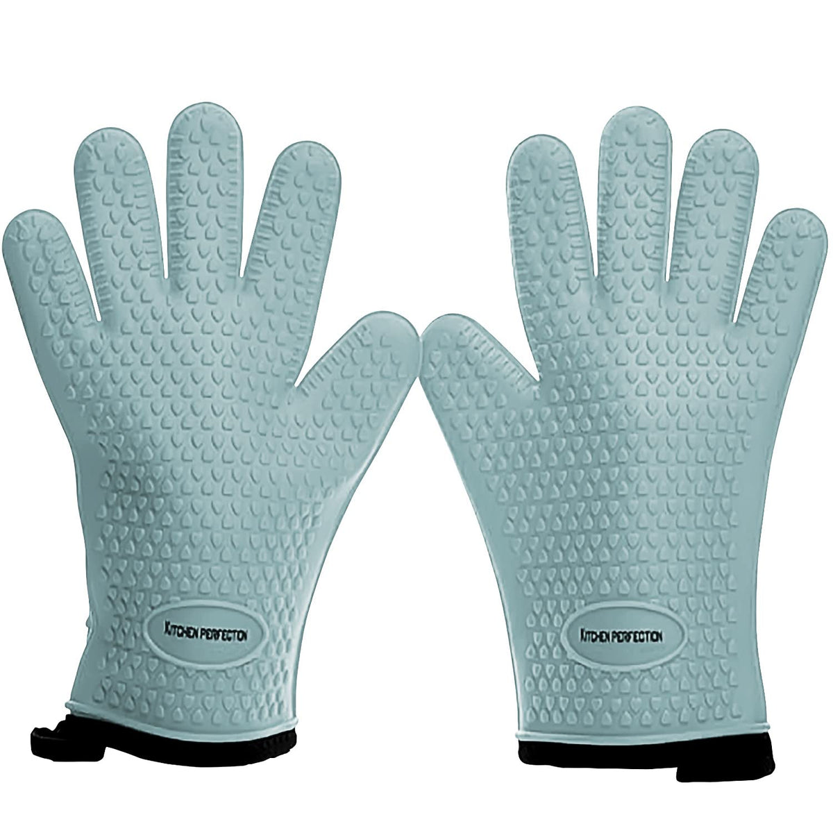 KITCHEN PERFECTION Smoker BBQ Grill Gloves -High Heat Resistant Oven Mitts