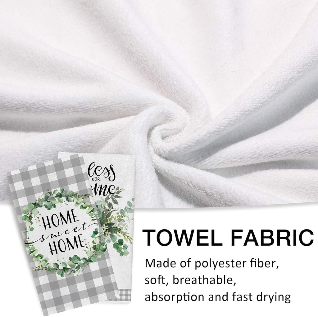 Seliem Sweet Home Spring Summer Kitchen Dish Towels Set of 2