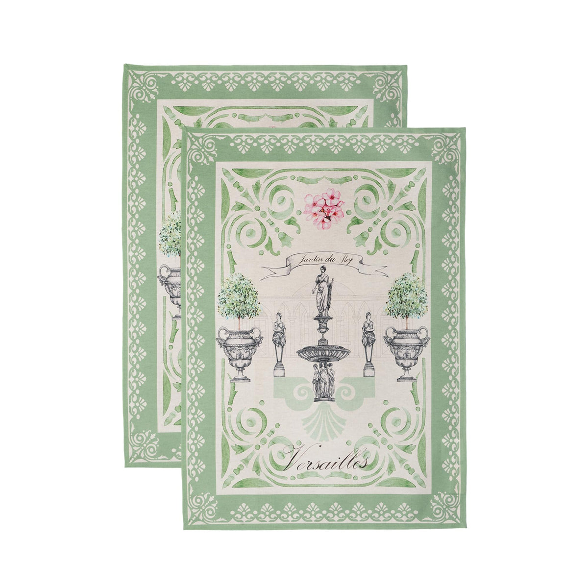 Maison d' Hermine Kitchen Towels Set of 3 Reusable 100% Cotton 27.50" x 20"