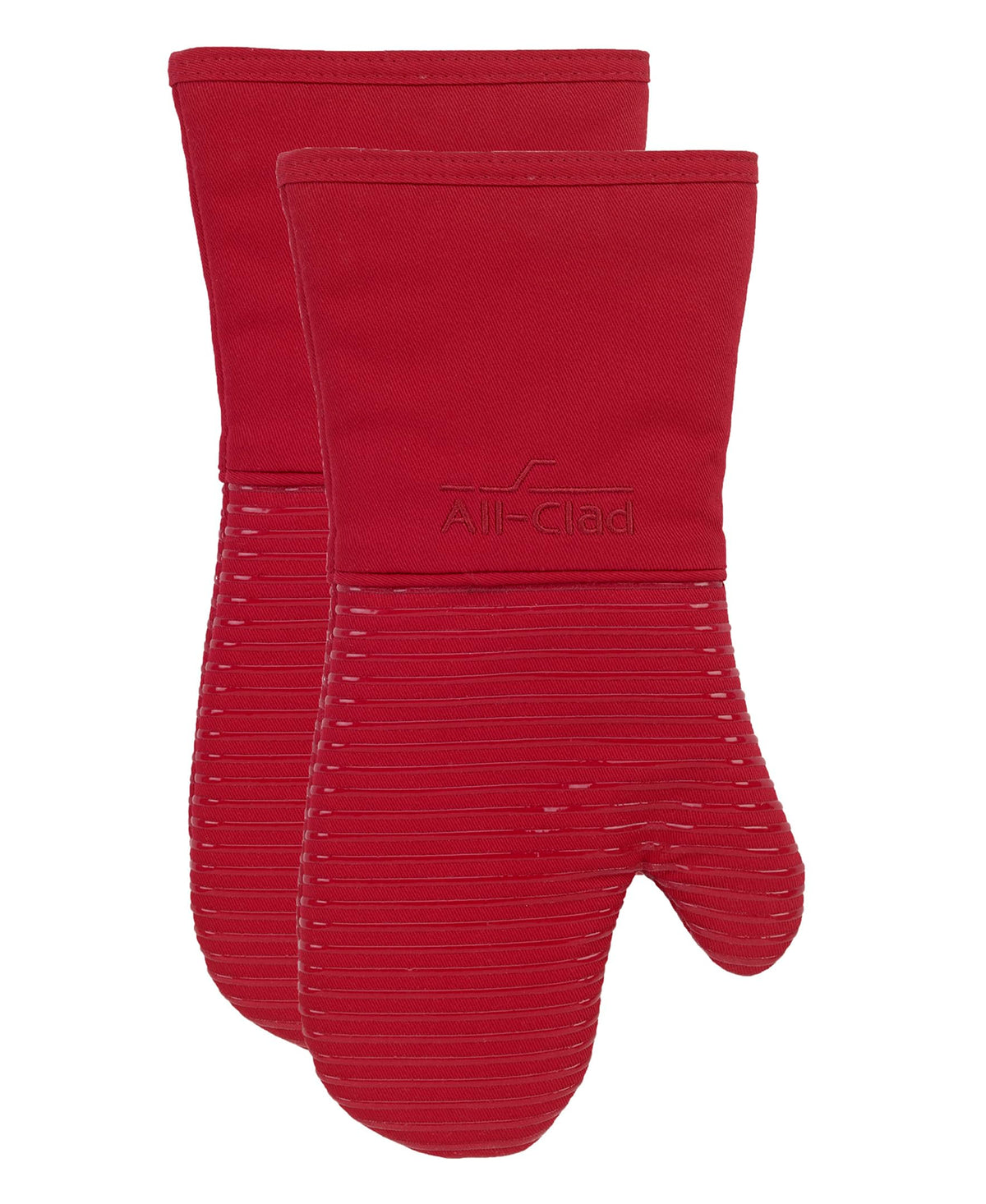 All-Clad Premium Silicone Oven Mitts, 2-Pack, Indigo