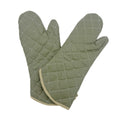 Linwnil Extra Long 23 Inch Heat Resistant Oven Gloves New Cotton Oven Mitts Kitchen Gloves High Temperature Cooking Tool BBQ Gloves (23-Inch)