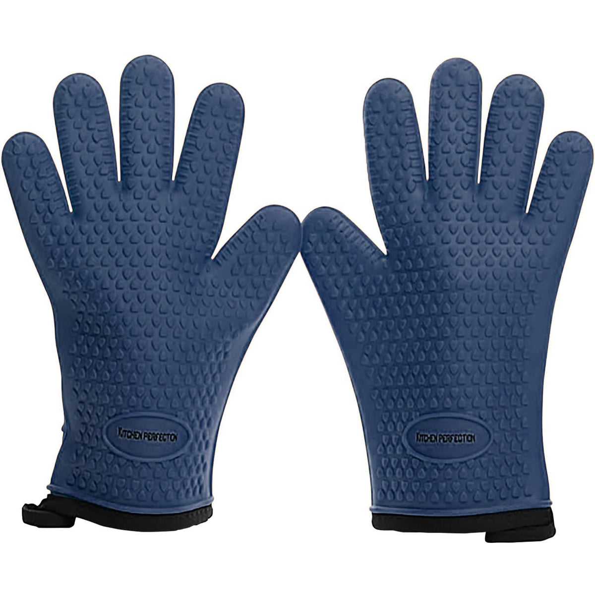 KITCHEN PERFECTION Smoker BBQ Grill Gloves -High Heat Resistant Oven Mitts