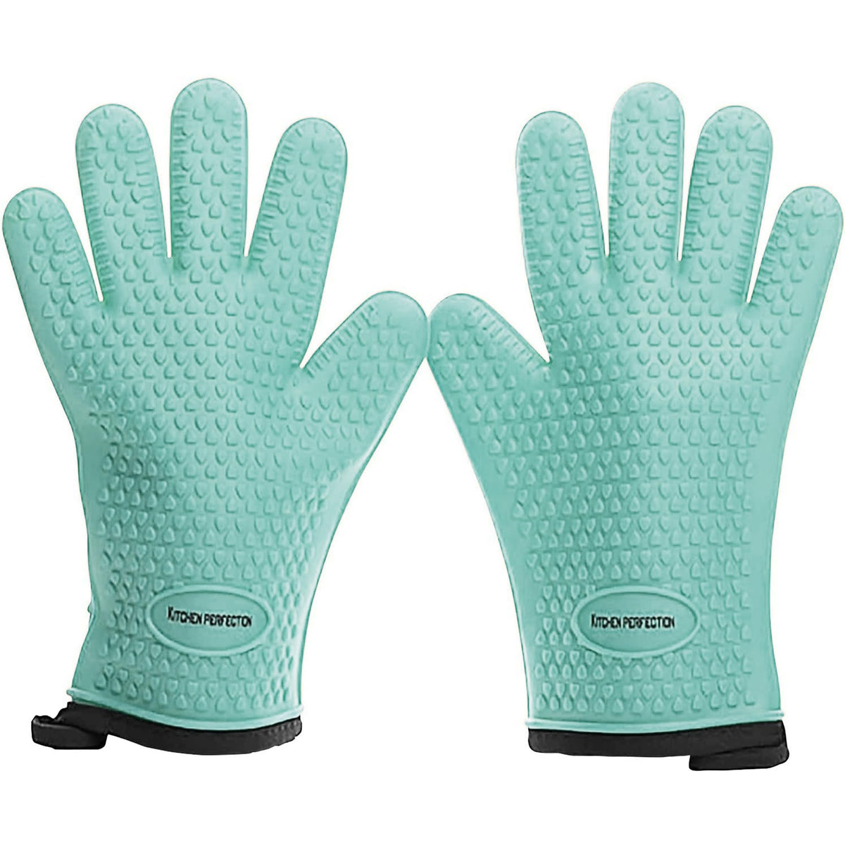 KITCHEN PERFECTION Smoker BBQ Grill Gloves -High Heat Resistant Oven Mitts