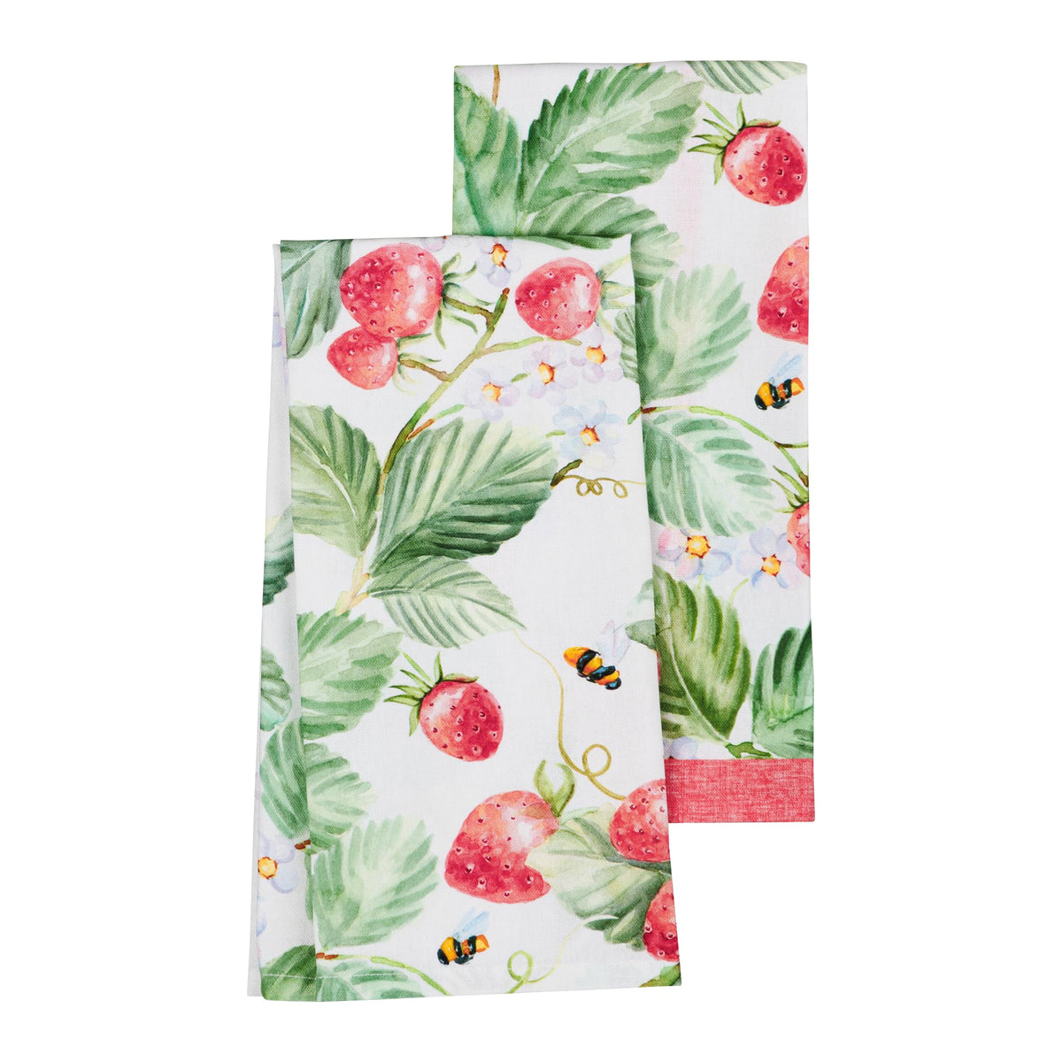 Maison d' Hermine Kitchen Towels Set of 3 Reusable 100% Cotton 27.50" x 20"
