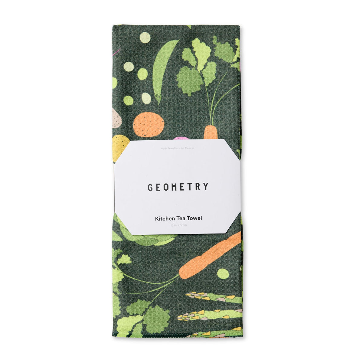 GEOMETRY Kitchen Tea Towels - Quick Dry Microfiber Dish Towels for Kitchen Every Bloom, 18" x 30" 2 Pack