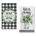 Seliem Sweet Home Spring Summer Kitchen Dish Towels Set of 2