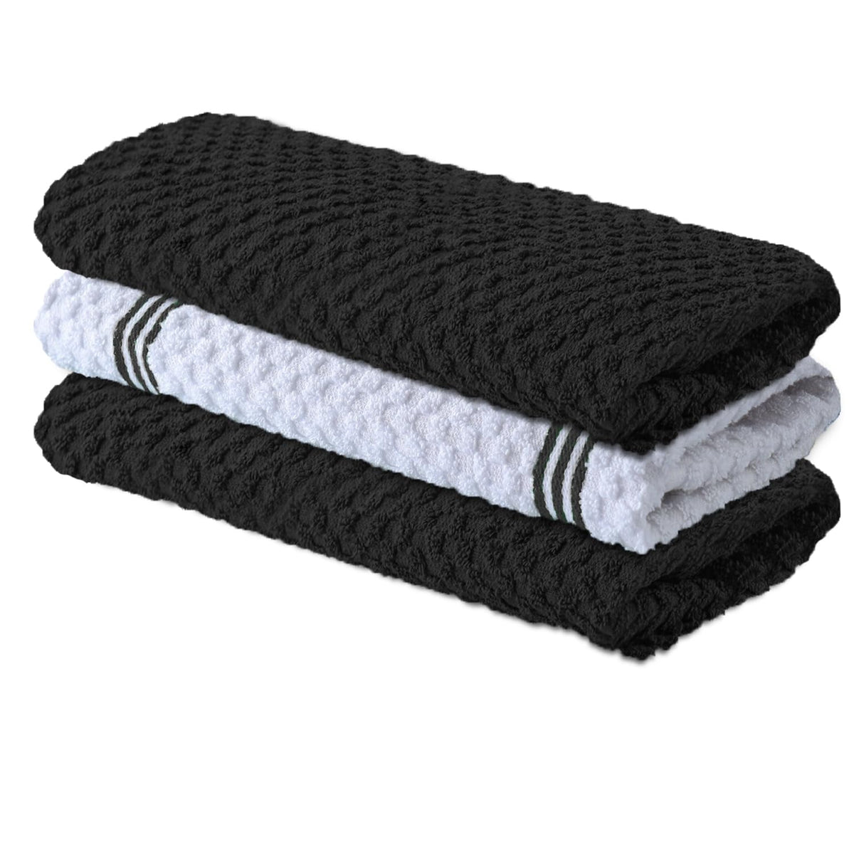 Infinitee Xclusives Kitchen Towels - 6 Pack - Cotton Dish Towel |15" x 25"|