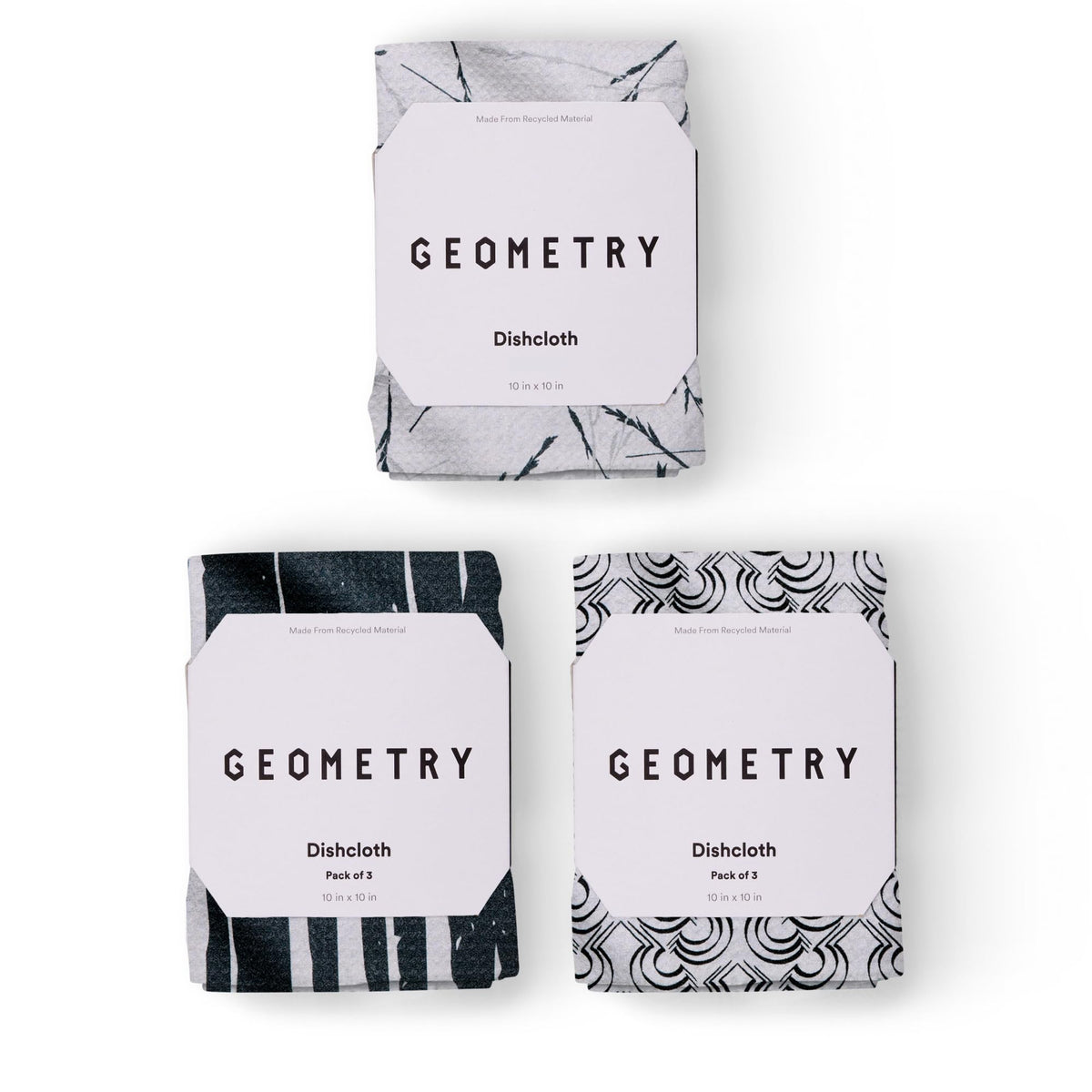 GEOMETRY Kitchen Tea Towels - Quick Dry Microfiber Dish Towels for Kitchen Every Bloom, 18" x 30" 2 Pack