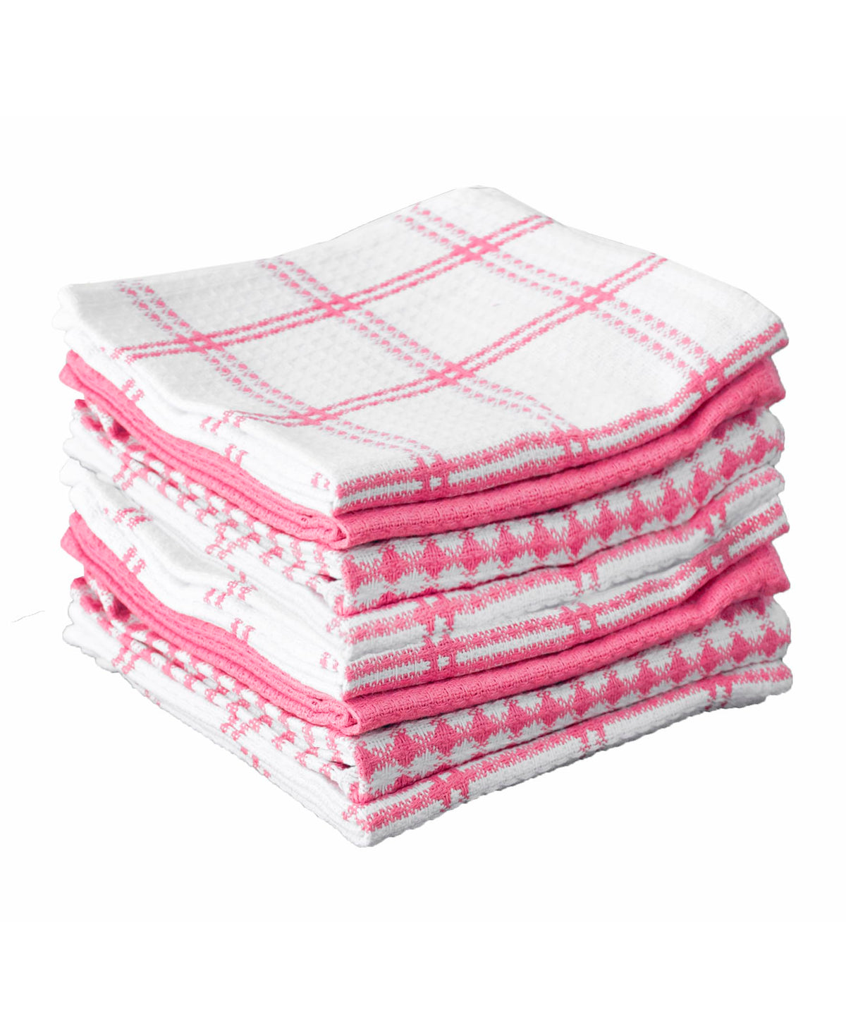 T-Fal Premium Waffle Dish Cloths: Highly Absorbent, Super Soft Long Lasting - 100% Cotton, 12"x13" Towel for Cleaning & Drying, (4-Pack), Sand
