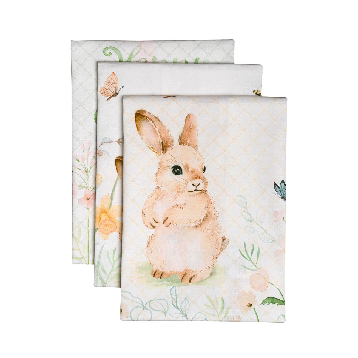 Maison d' Hermine Kitchen Towels Set of 3 Reusable 100% Cotton 27.50" x 20"