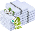 Utopia Towels Blue Dish Towels [12 Pack - 15 x 25 in] 100% Ring Spun Cotton