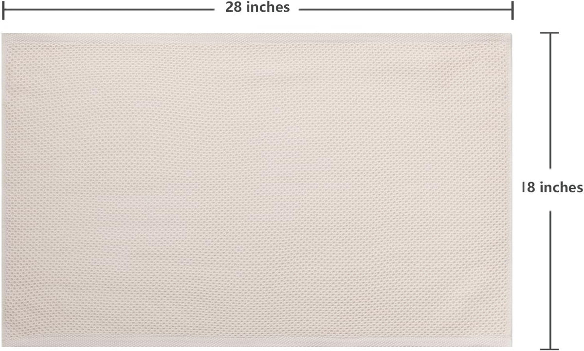 joybest Cotton Kitchen Towels, 4-Pack Waffle Weave Ultra Soft Absorbent Dish Towels Quick Drying Dish Cloths, 18 in x 28 in, Beige