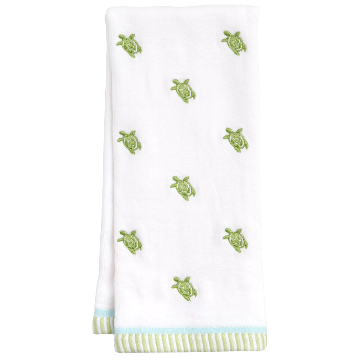 Ritz 4-Piece Kitchen Towel Set, Tomato & Olive Prints with Pine Green & Blue Textured Terry, 100% Cotton & Absorbent Blend, 16" x 26", Vintage Mediterranean Foodie Kitchen Decor